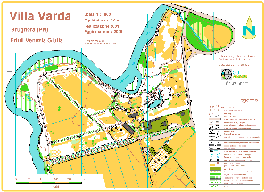 Villa Varda: la cartina